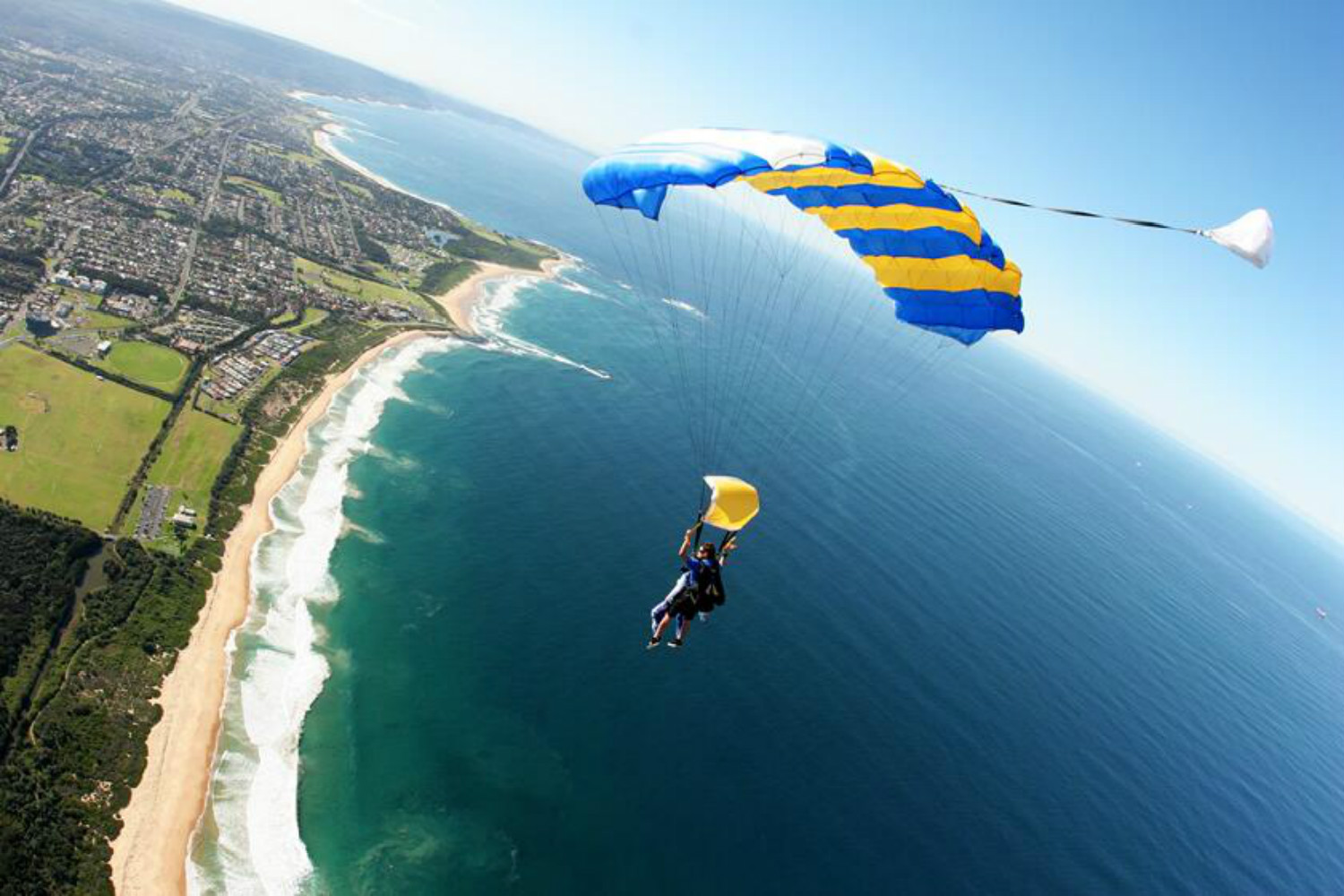 (4684) 悉尼卧龙岗海景高空跳伞(悉尼定点接送+可选视频照片)