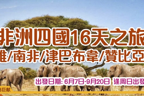 非洲4国16天之旅